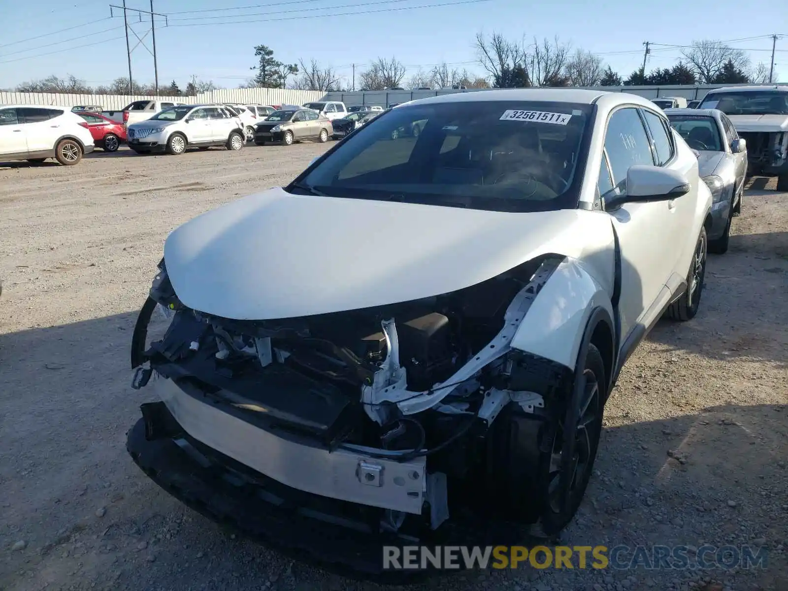 2 Photograph of a damaged car JTNKHMBXXL1082753 TOYOTA C-HR 2020