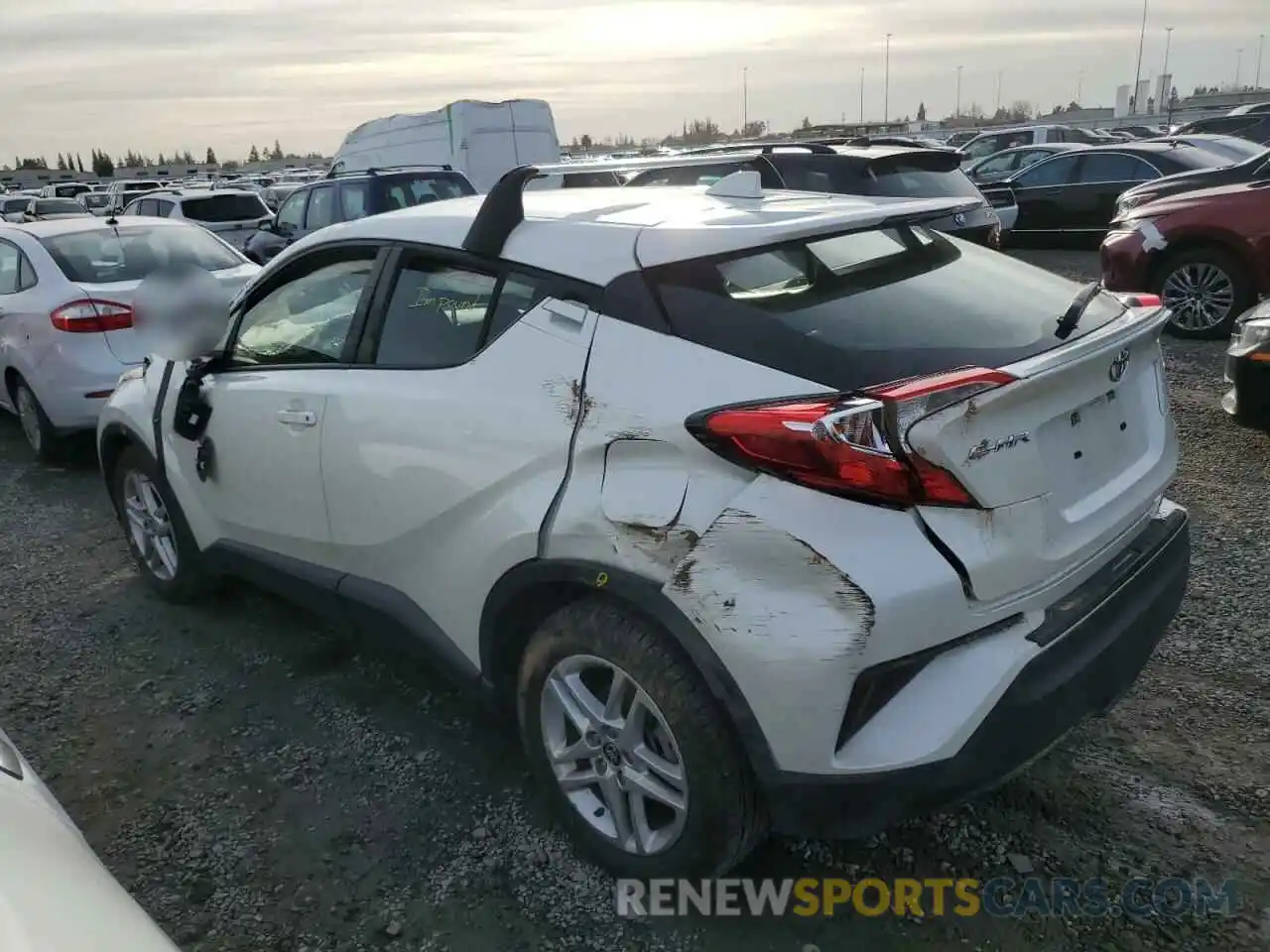 2 Photograph of a damaged car JTNKHMBXXL1083174 TOYOTA C-HR 2020