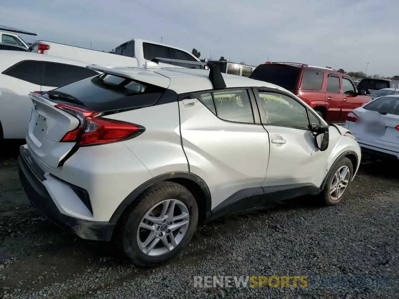 3 Photograph of a damaged car JTNKHMBXXL1083174 TOYOTA C-HR 2020