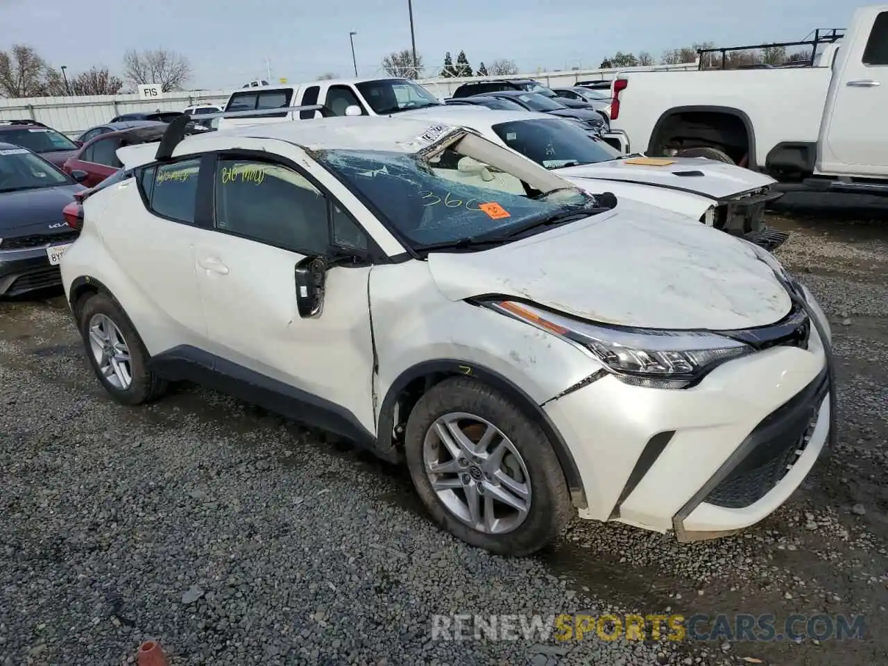 4 Photograph of a damaged car JTNKHMBXXL1083174 TOYOTA C-HR 2020