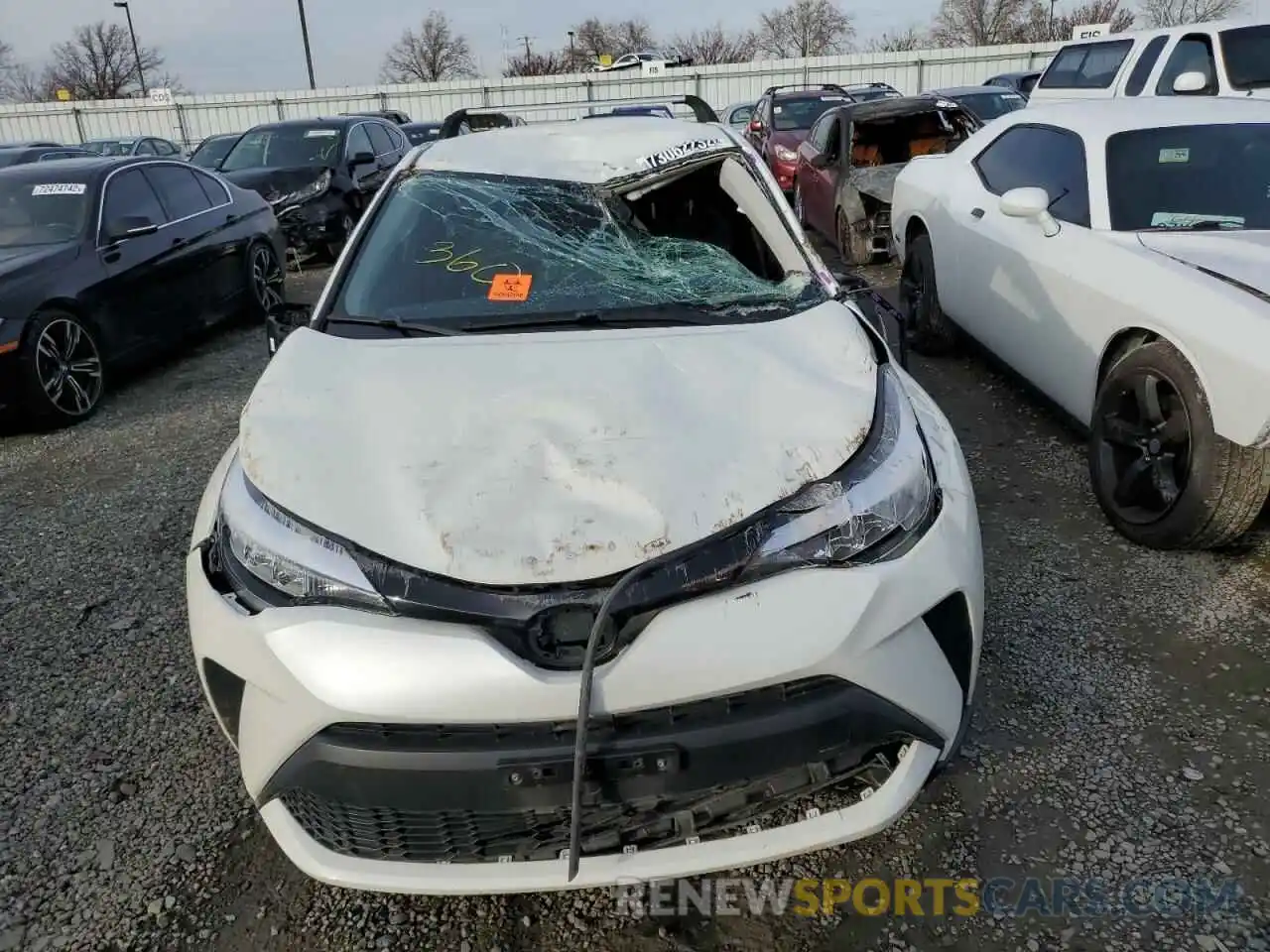 5 Photograph of a damaged car JTNKHMBXXL1083174 TOYOTA C-HR 2020