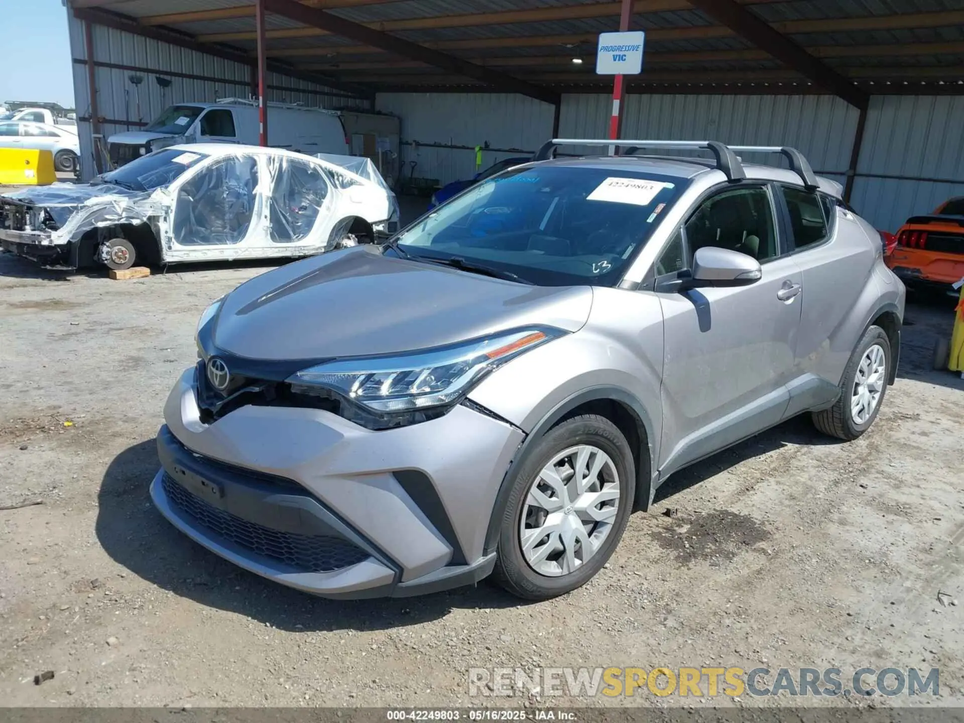 2 Photograph of a damaged car JTNKHMBXXL1085829 TOYOTA C-HR 2020