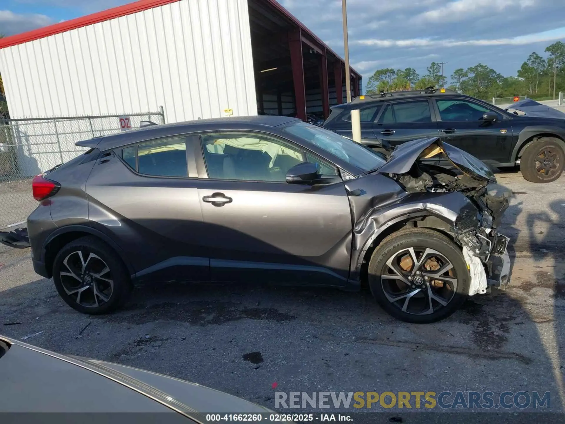 14 Photograph of a damaged car JTNKHMBXXL1087676 TOYOTA C-HR 2020