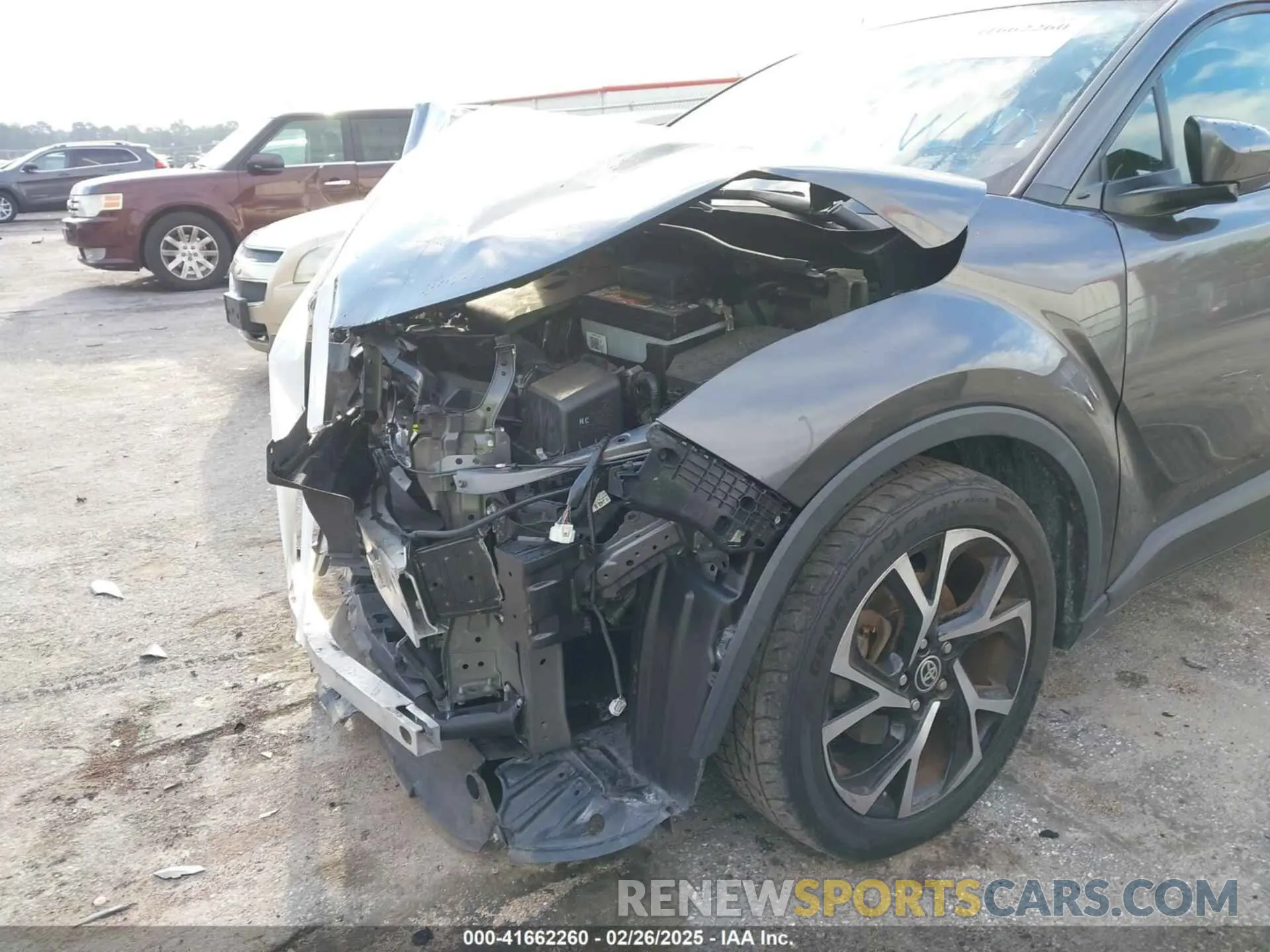 6 Photograph of a damaged car JTNKHMBXXL1087676 TOYOTA C-HR 2020