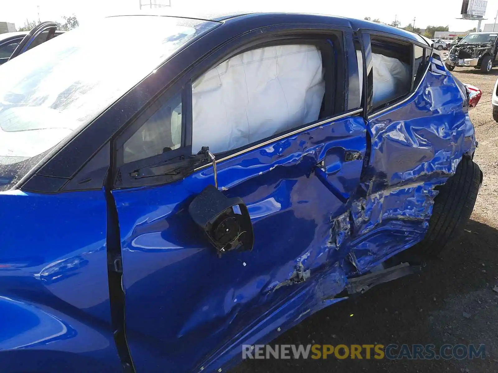 10 Photograph of a damaged car JTNKHMBXXL1087936 TOYOTA C-HR 2020