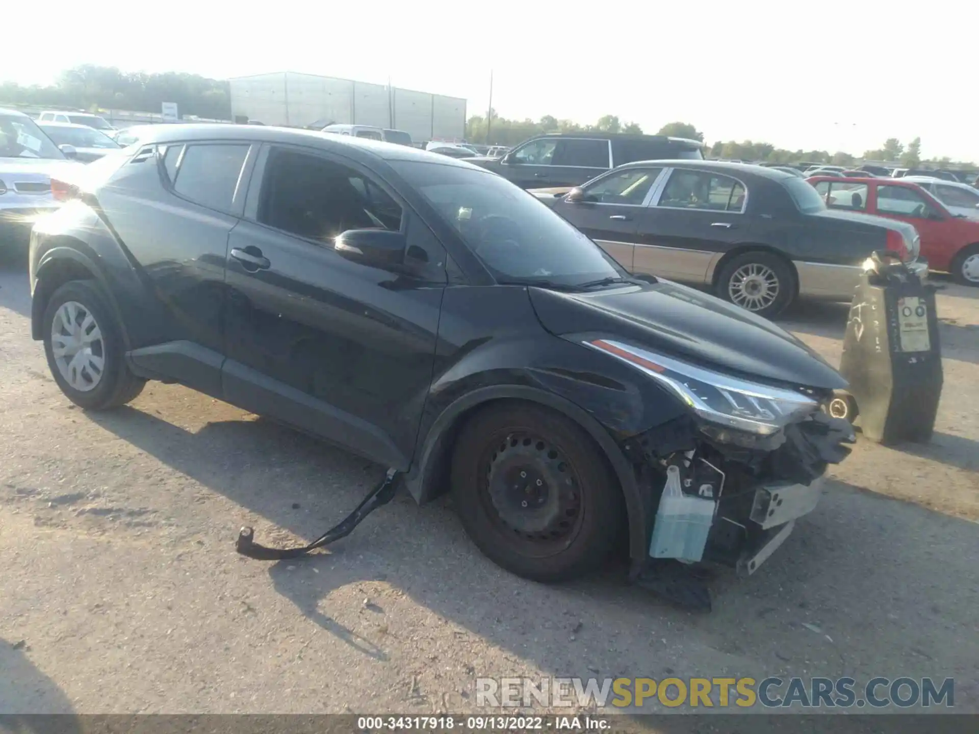 1 Photograph of a damaged car JTNKHMBXXL1088942 TOYOTA C-HR 2020