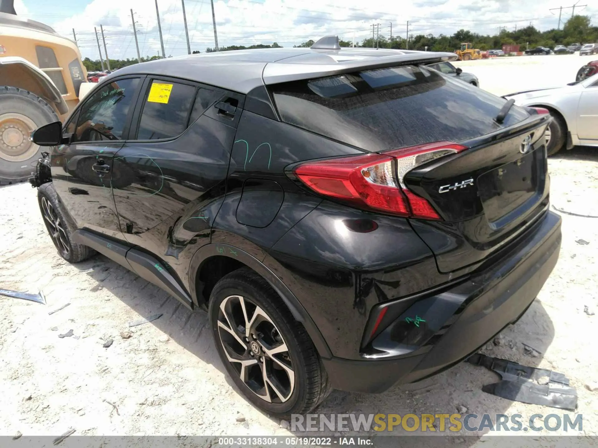 3 Photograph of a damaged car JTNKHMBXXL1089203 TOYOTA C-HR 2020