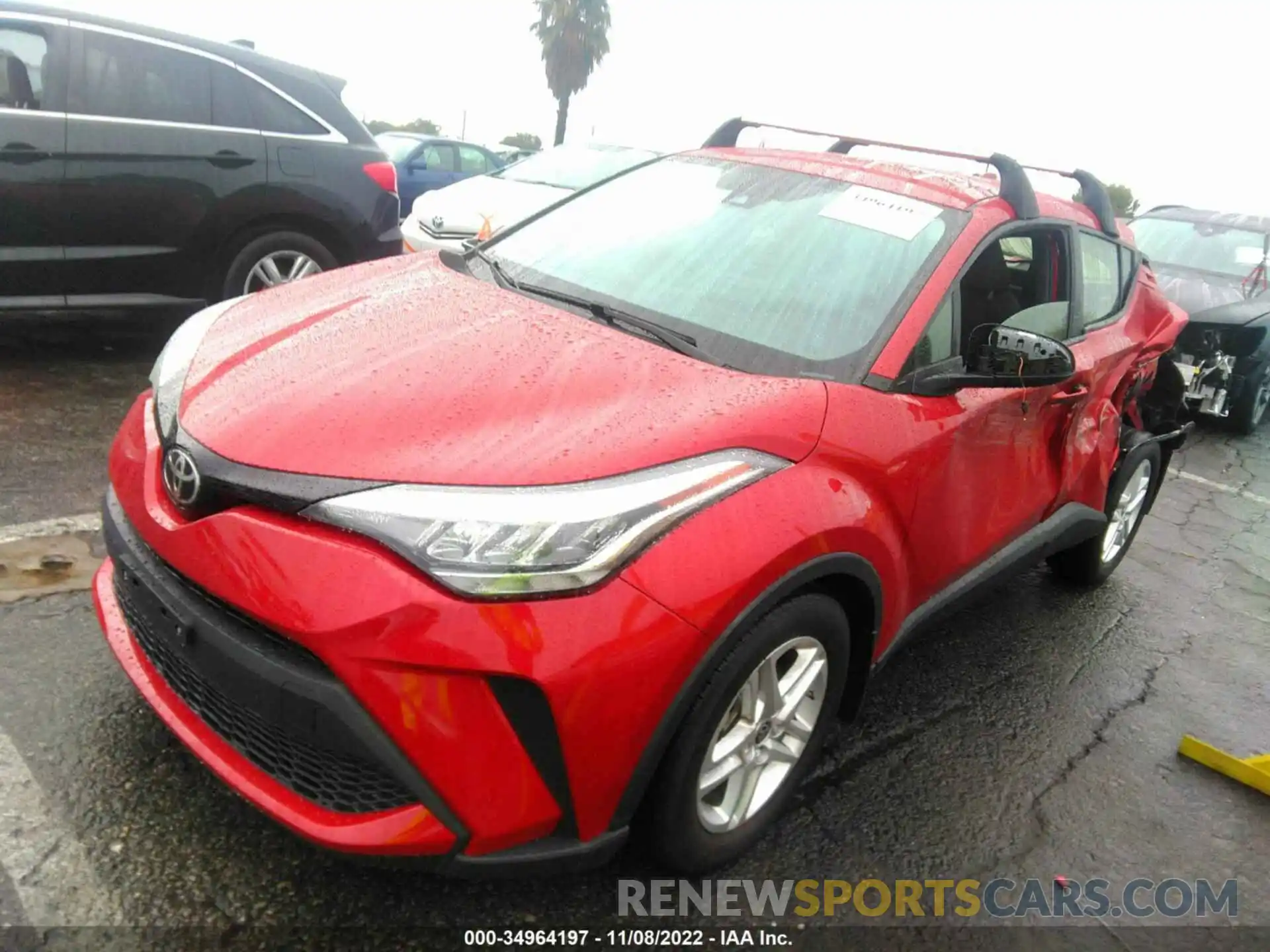 2 Photograph of a damaged car JTNKHMBXXL1090593 TOYOTA C-HR 2020