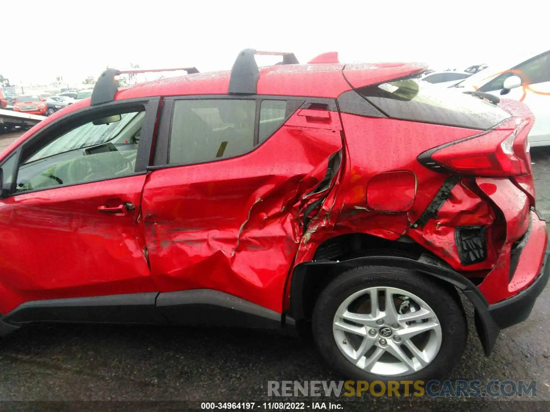 6 Photograph of a damaged car JTNKHMBXXL1090593 TOYOTA C-HR 2020