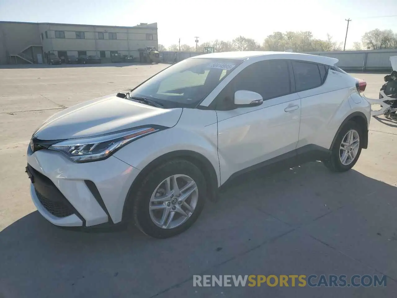 1 Photograph of a damaged car JTNKHMBXXL1090982 TOYOTA C-HR 2020