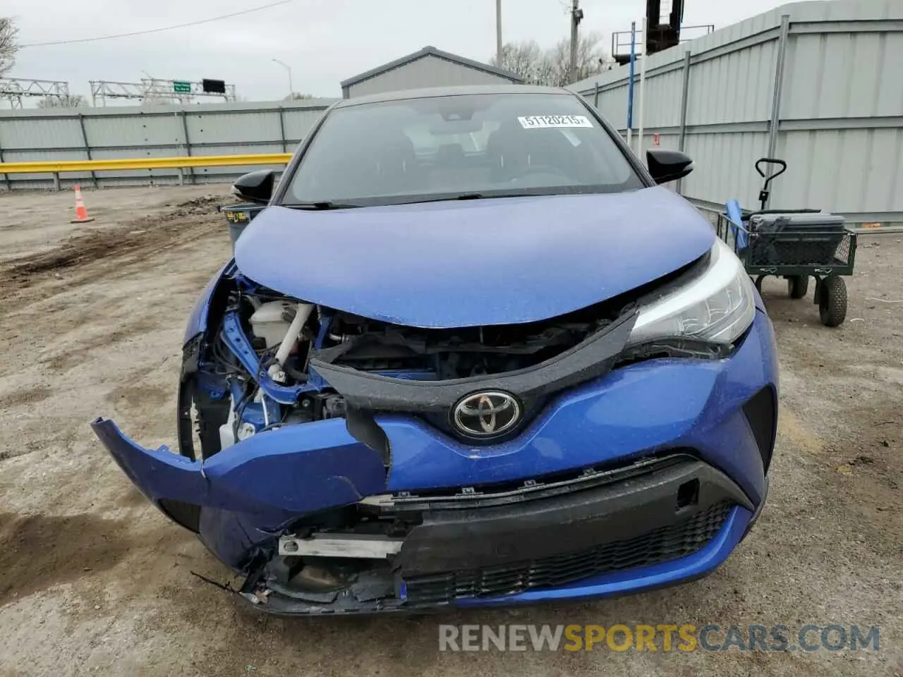 5 Photograph of a damaged car JTNKHMBXXL1092263 TOYOTA C-HR 2020