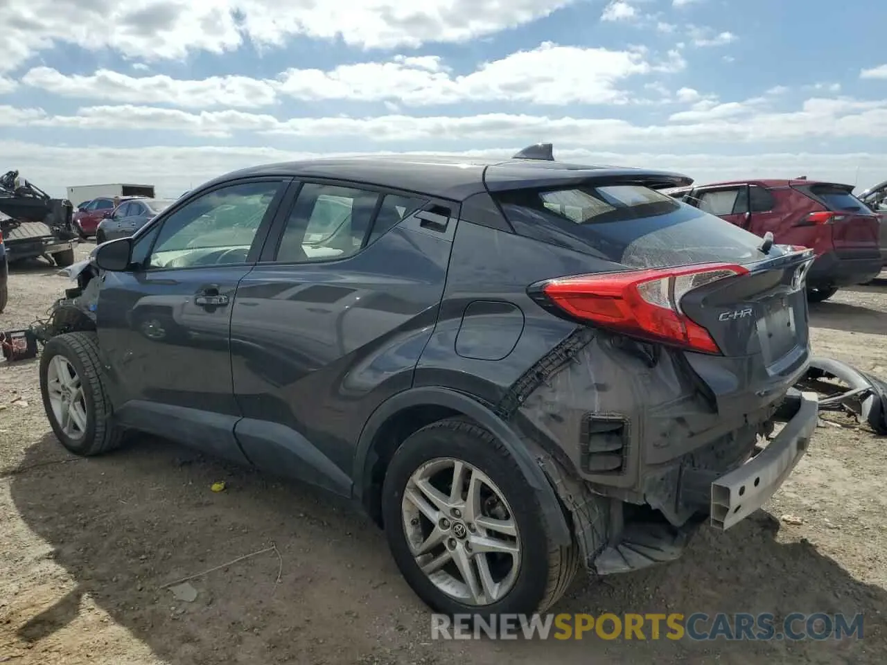 2 Photograph of a damaged car JTNKHMBXXL1092361 TOYOTA C-HR 2020