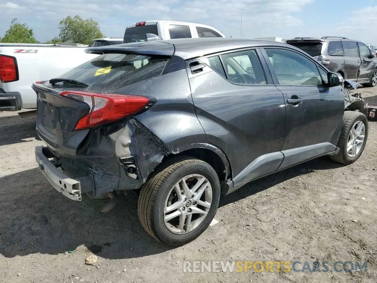 3 Photograph of a damaged car JTNKHMBXXL1092361 TOYOTA C-HR 2020