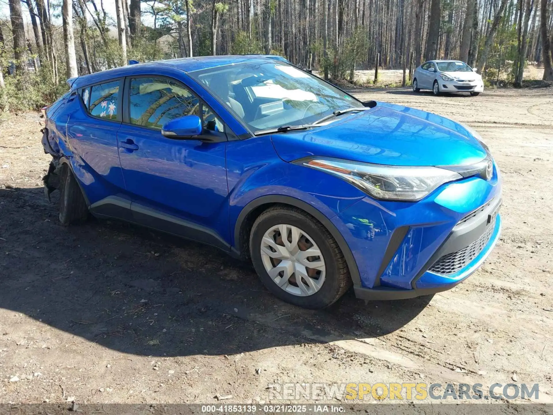 1 Photograph of a damaged car JTNKHMBXXL1092909 TOYOTA C-HR 2020