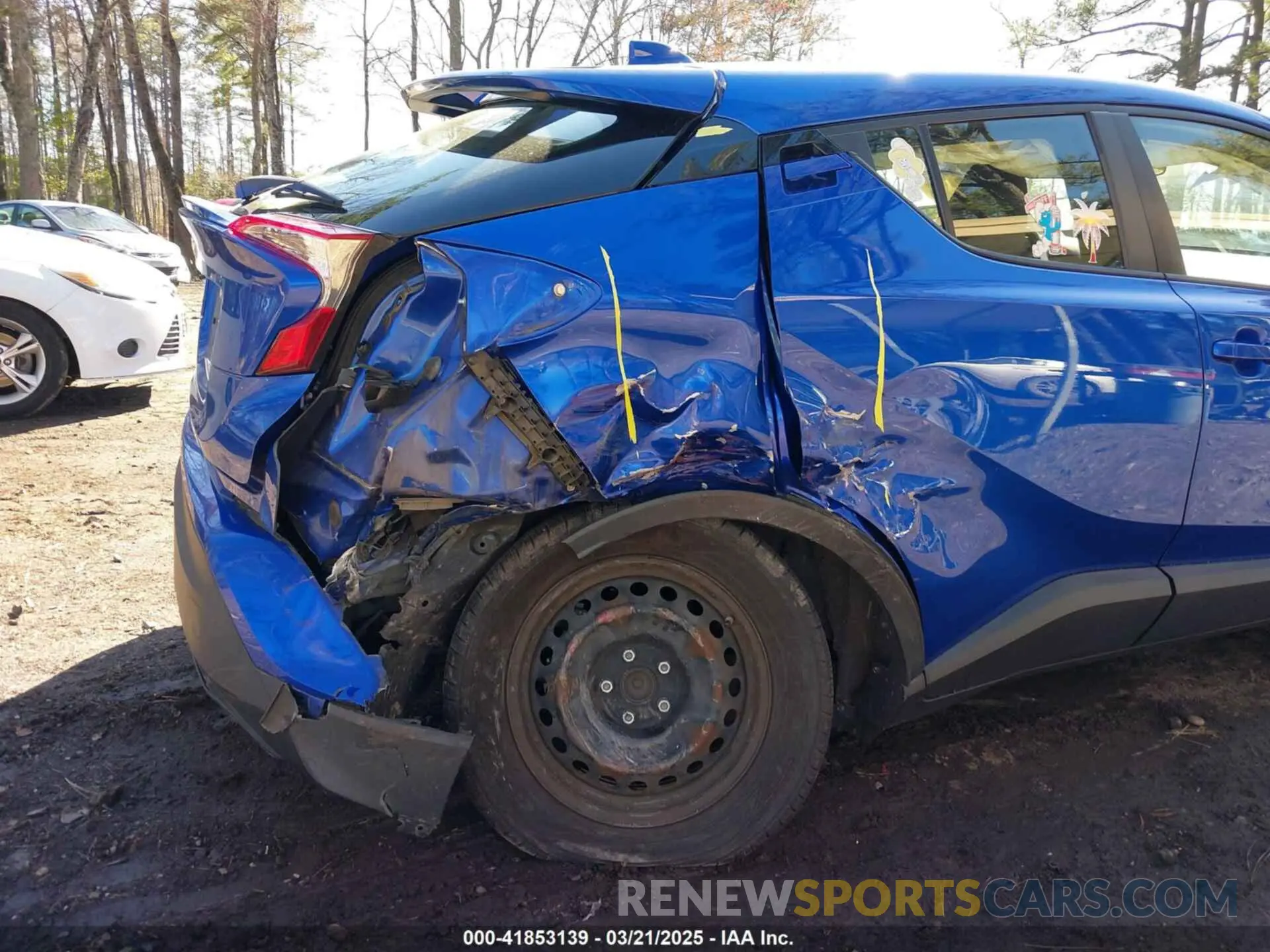 6 Photograph of a damaged car JTNKHMBXXL1092909 TOYOTA C-HR 2020