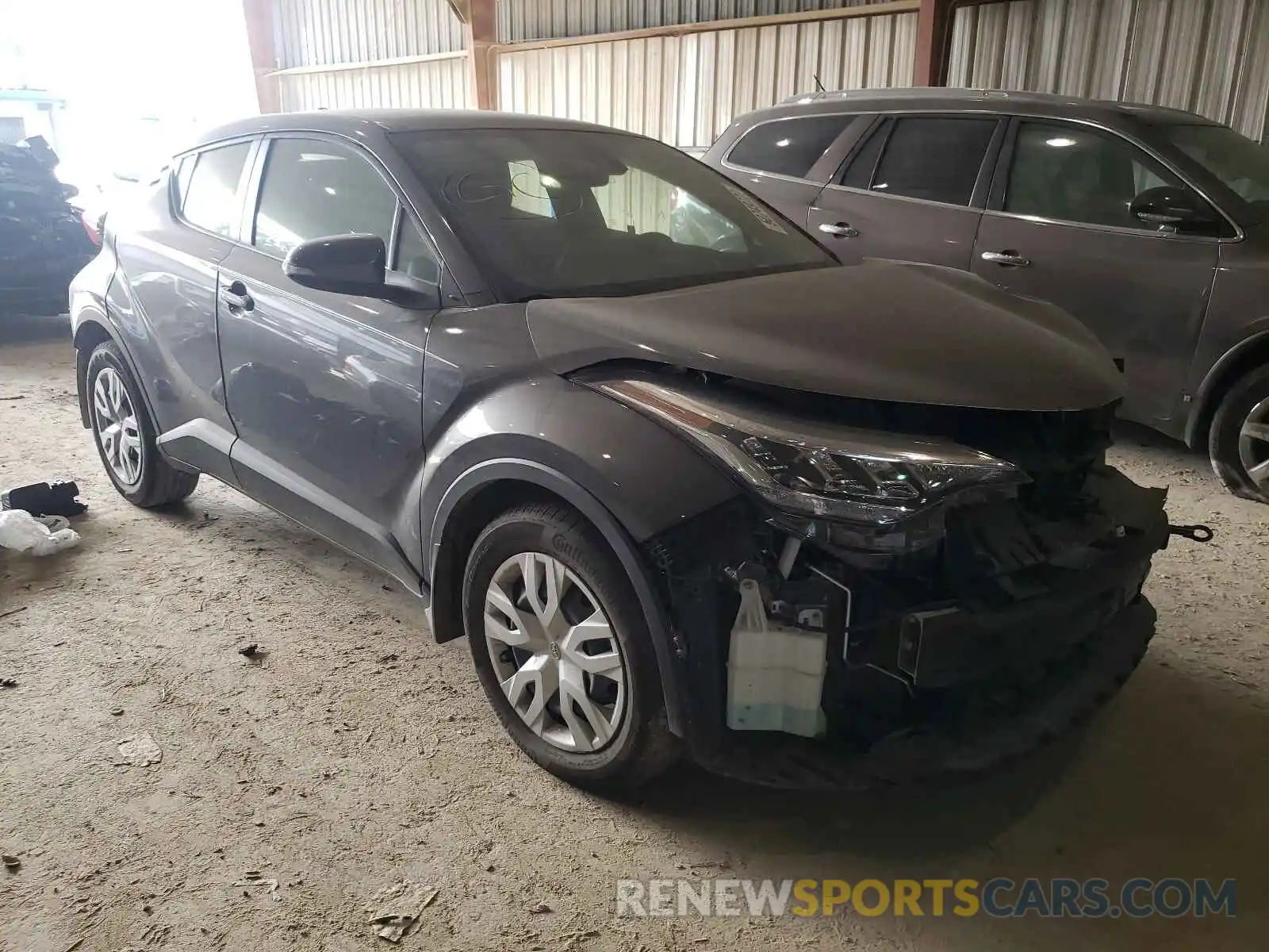 1 Photograph of a damaged car JTNKHMBXXL1093266 TOYOTA C-HR 2020