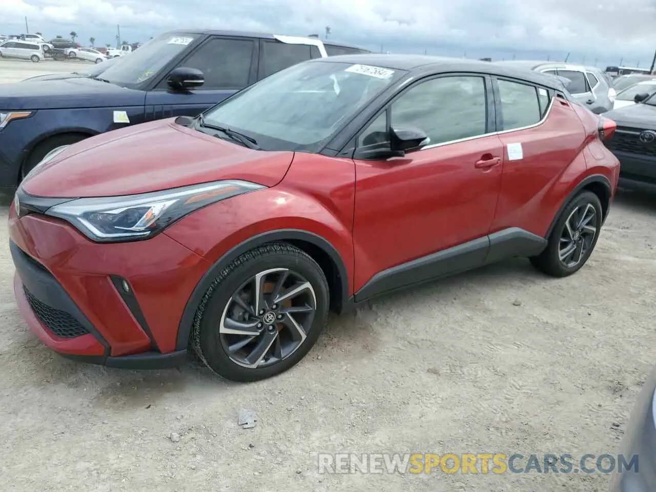 1 Photograph of a damaged car JTNKHMBXXL1093526 TOYOTA C-HR 2020