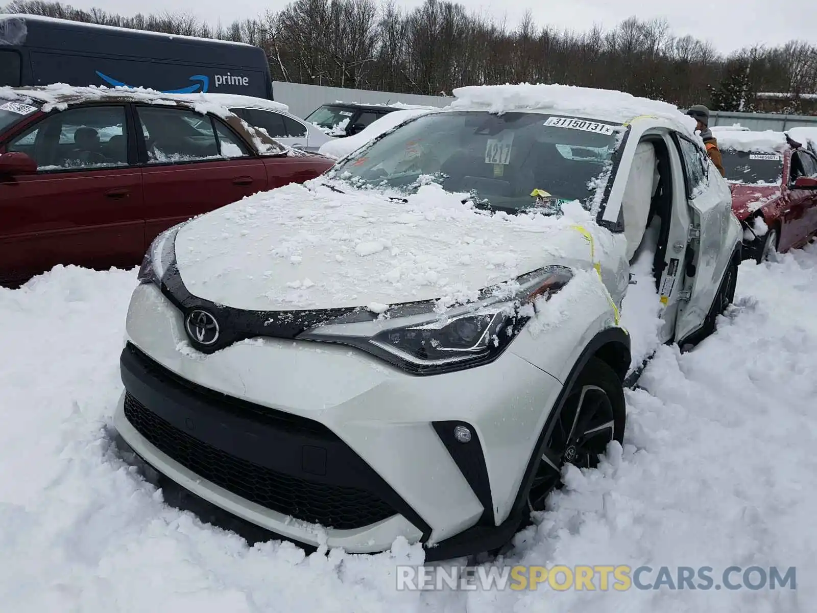 2 Photograph of a damaged car NMTKHMBX0LR103373 TOYOTA C-HR 2020