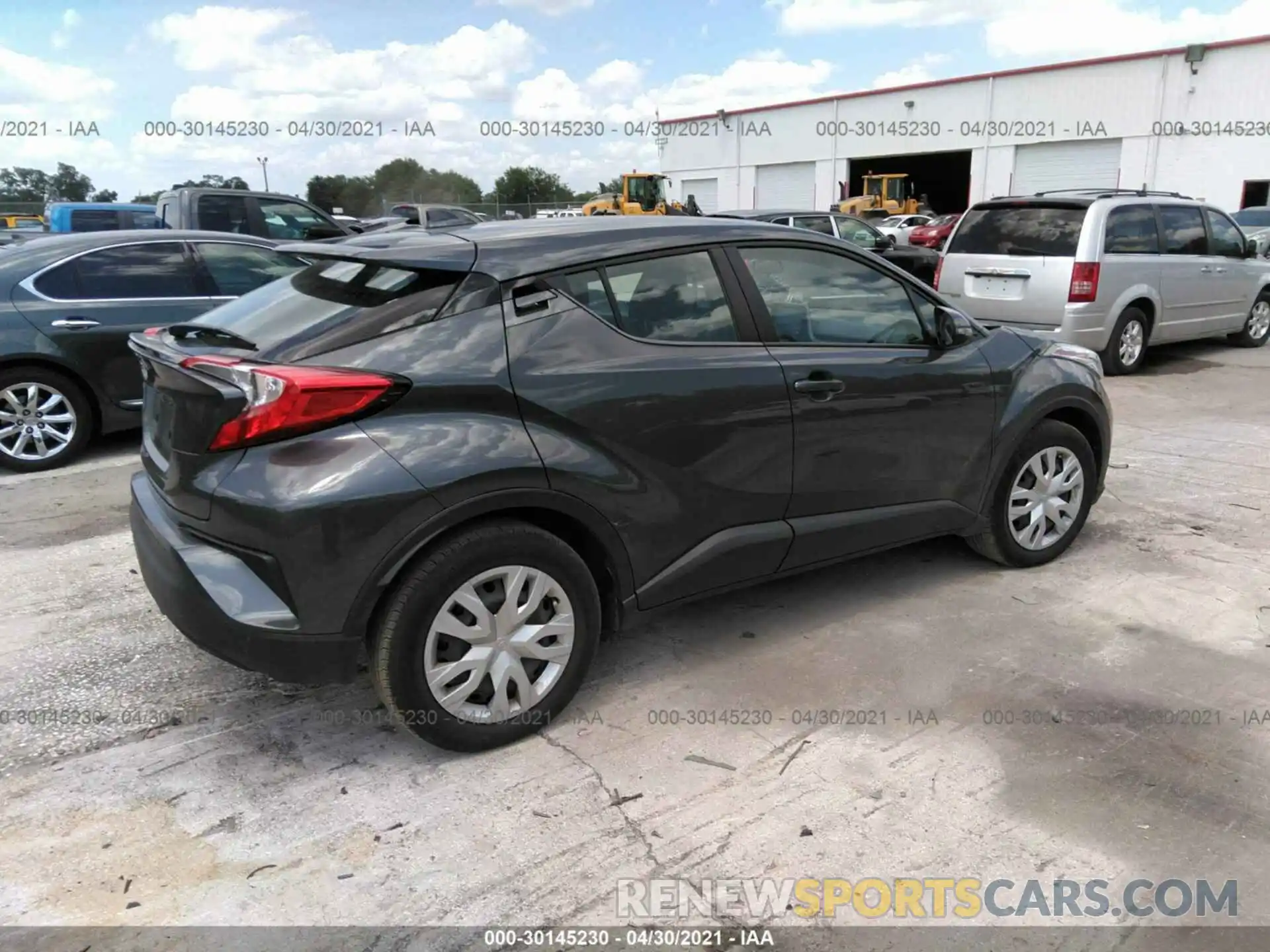 4 Photograph of a damaged car NMTKHMBX0LR105818 TOYOTA C-HR 2020