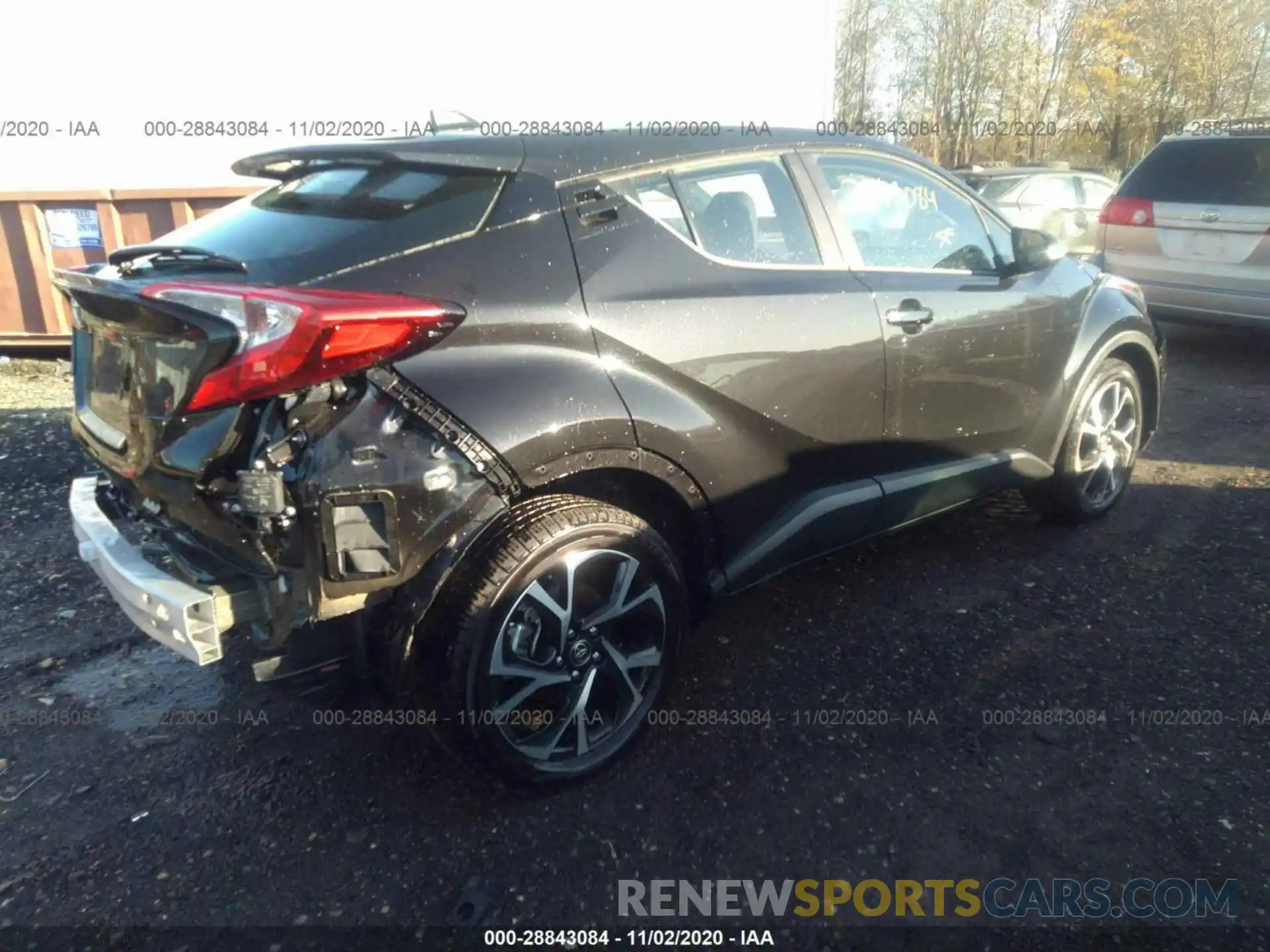 4 Photograph of a damaged car NMTKHMBX0LR109190 TOYOTA C-HR 2020