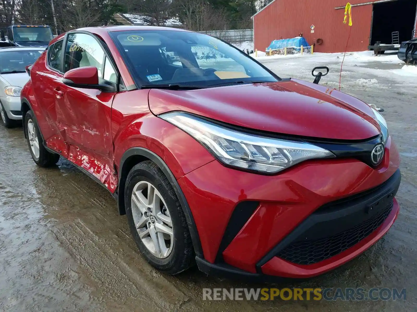 1 Photograph of a damaged car NMTKHMBX0LR115507 TOYOTA C-HR 2020