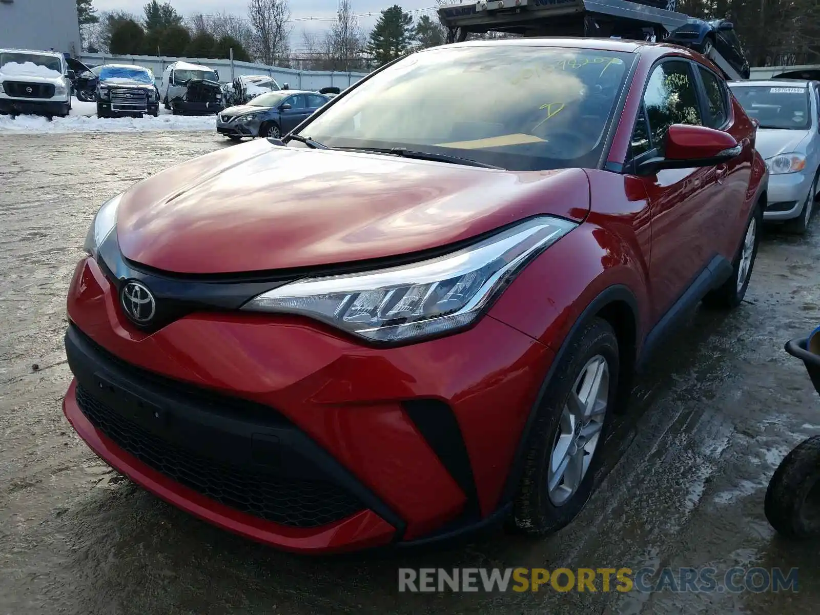 2 Photograph of a damaged car NMTKHMBX0LR115507 TOYOTA C-HR 2020