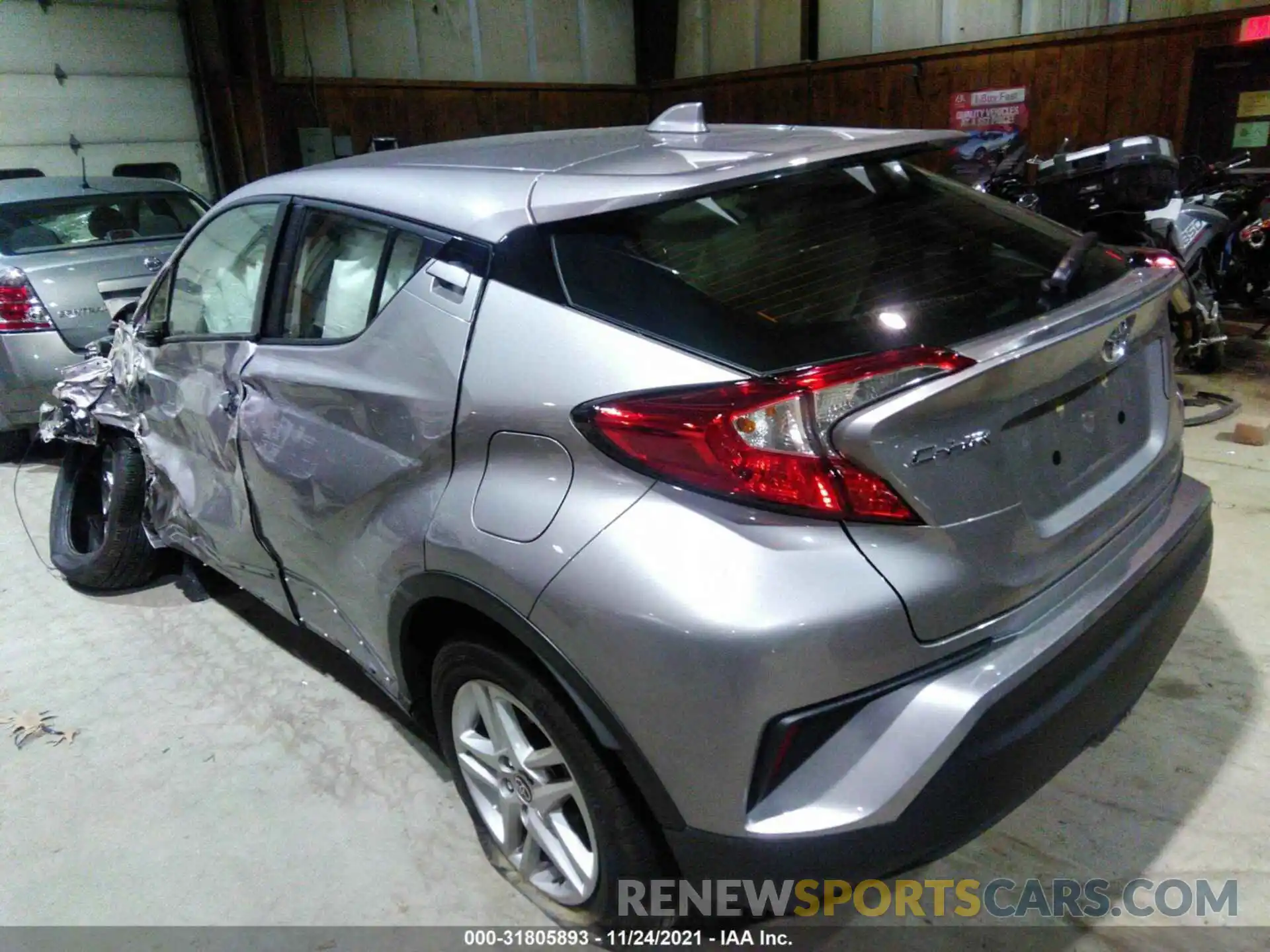 3 Photograph of a damaged car NMTKHMBX0LR115734 TOYOTA C-HR 2020