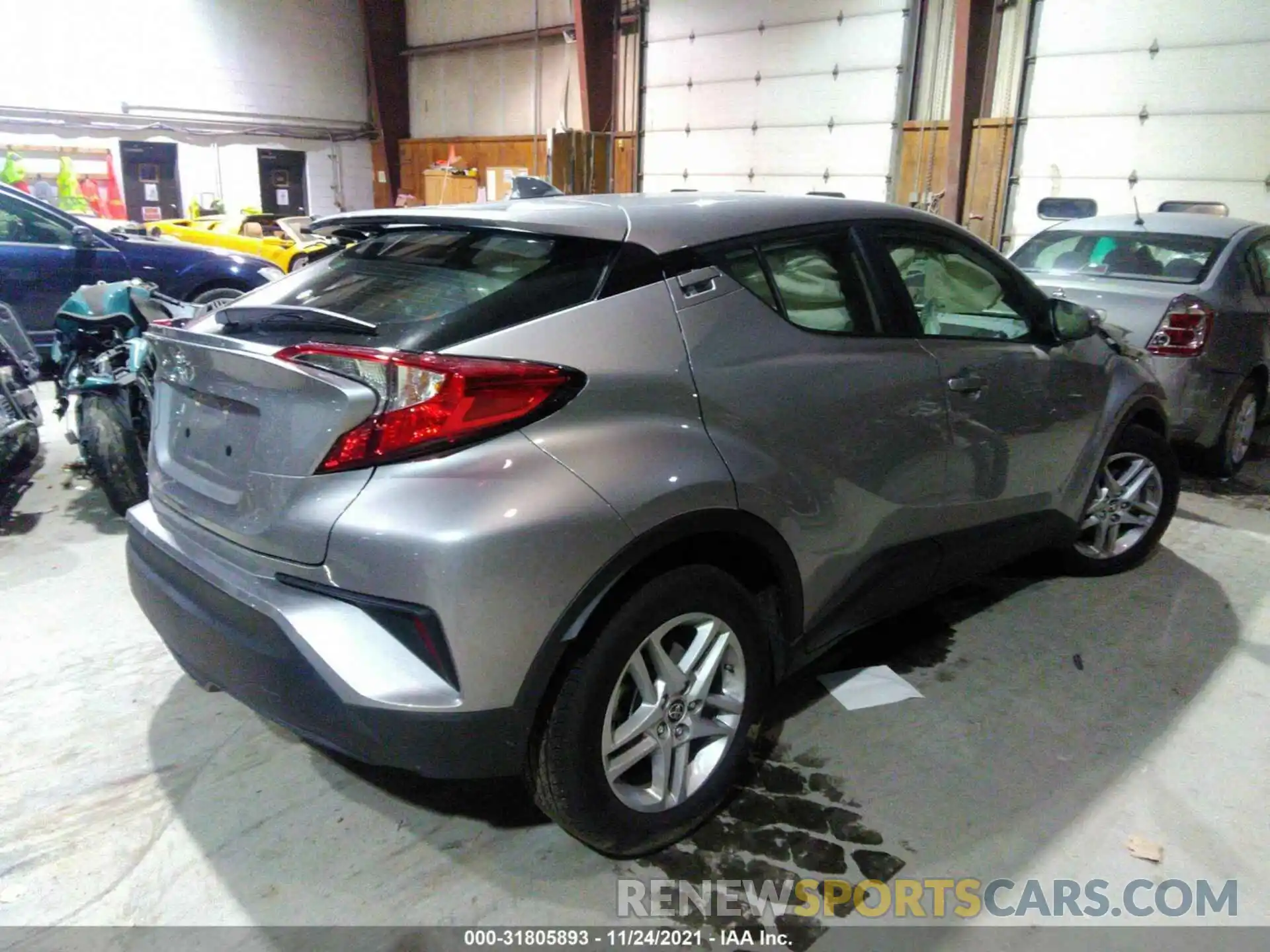 4 Photograph of a damaged car NMTKHMBX0LR115734 TOYOTA C-HR 2020