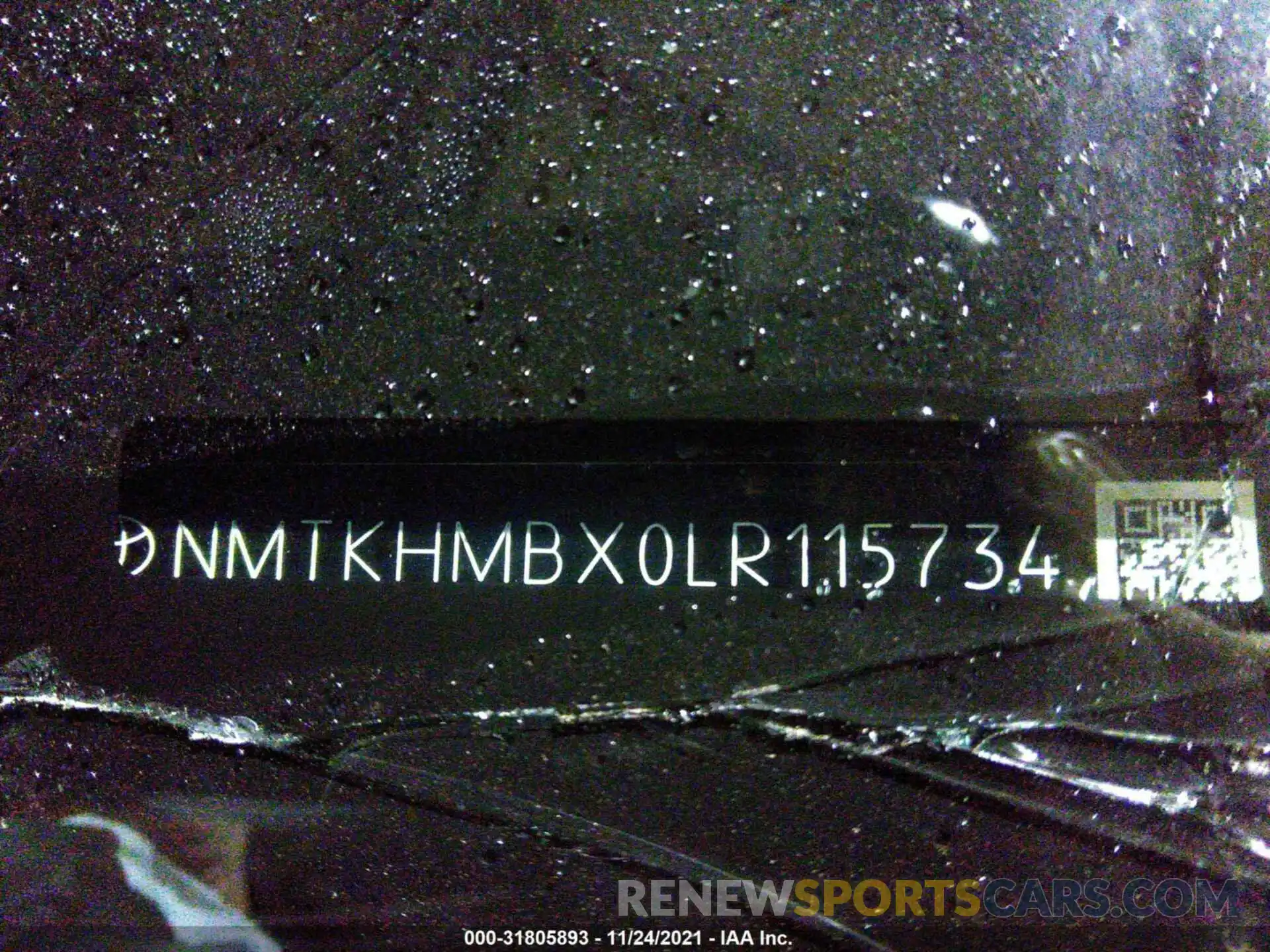 9 Photograph of a damaged car NMTKHMBX0LR115734 TOYOTA C-HR 2020