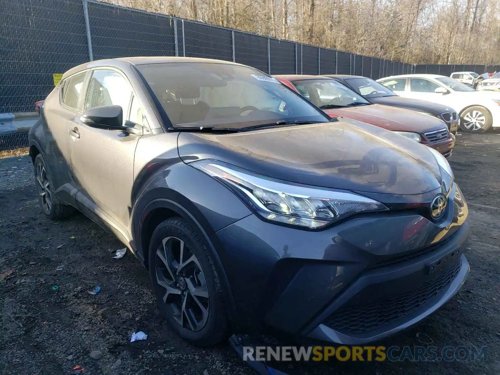 1 Photograph of a damaged car NMTKHMBX0LR116933 TOYOTA C-HR 2020