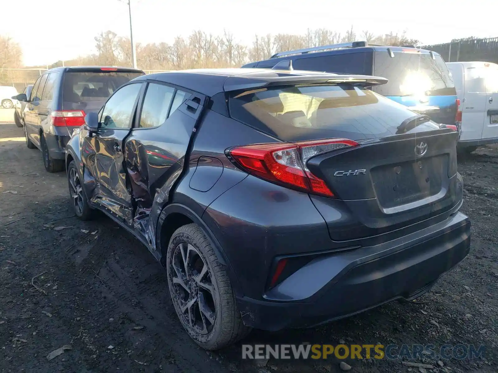 3 Photograph of a damaged car NMTKHMBX0LR116933 TOYOTA C-HR 2020