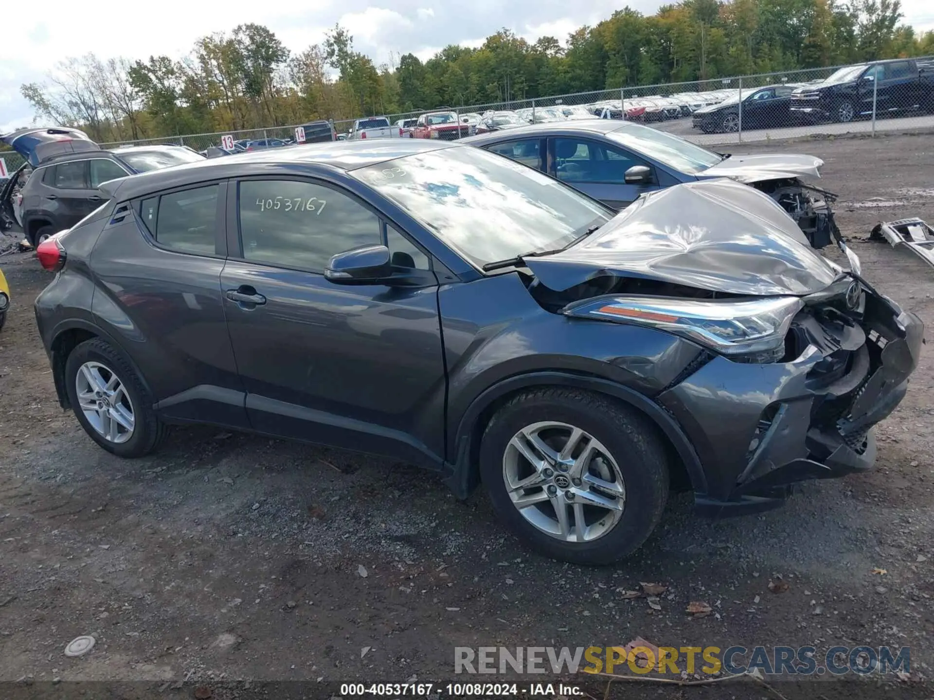 13 Photograph of a damaged car NMTKHMBX1LR102426 TOYOTA C-HR 2020