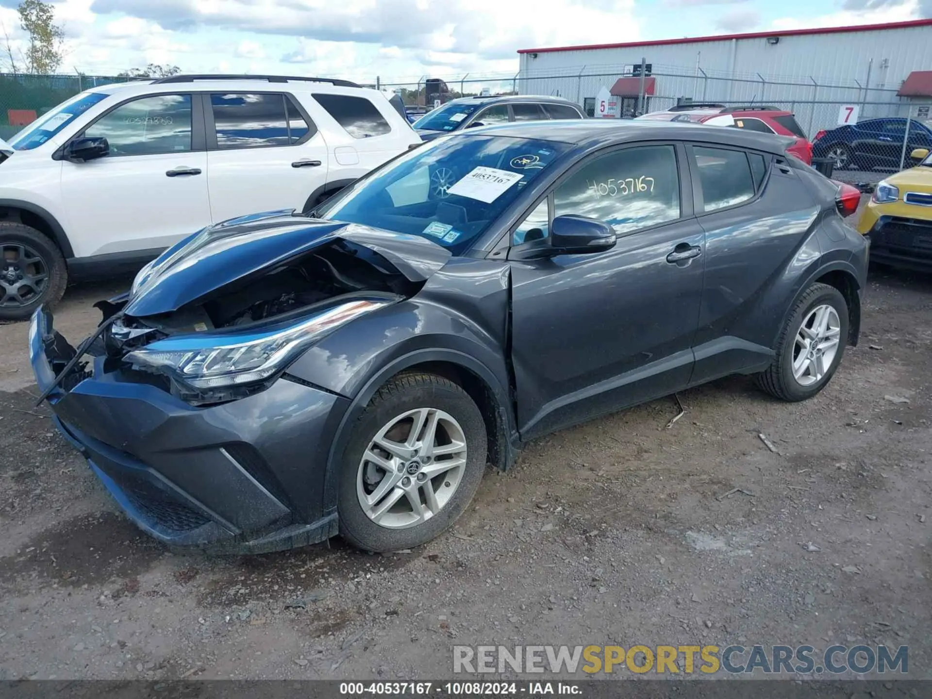 2 Photograph of a damaged car NMTKHMBX1LR102426 TOYOTA C-HR 2020
