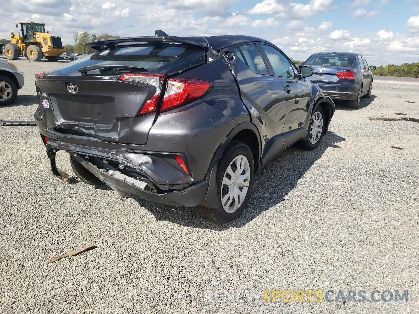 4 Photograph of a damaged car NMTKHMBX1LR105410 TOYOTA C-HR 2020