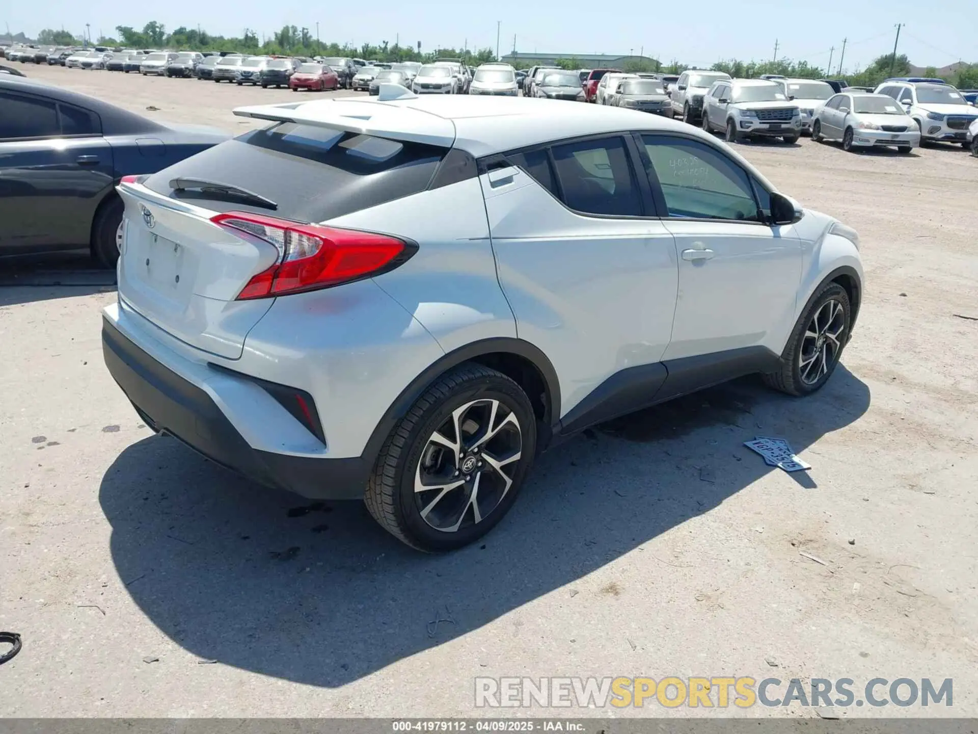 4 Photograph of a damaged car NMTKHMBX1LR107092 TOYOTA C-HR 2020