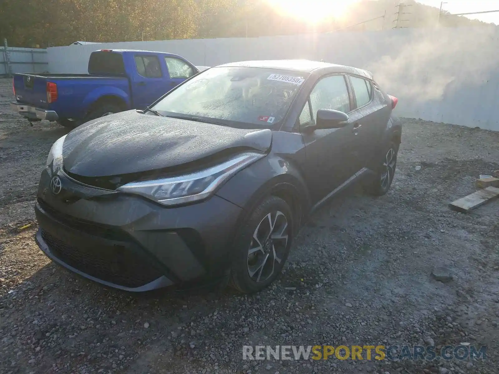 2 Photograph of a damaged car NMTKHMBX1LR108369 TOYOTA C-HR 2020