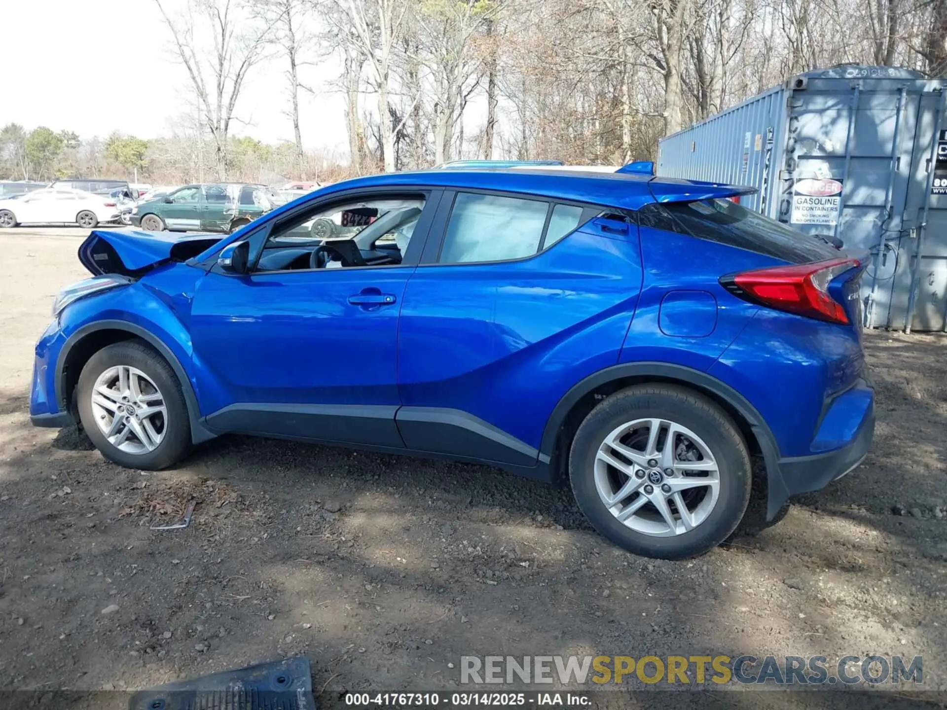 14 Photograph of a damaged car NMTKHMBX1LR108498 TOYOTA C-HR 2020