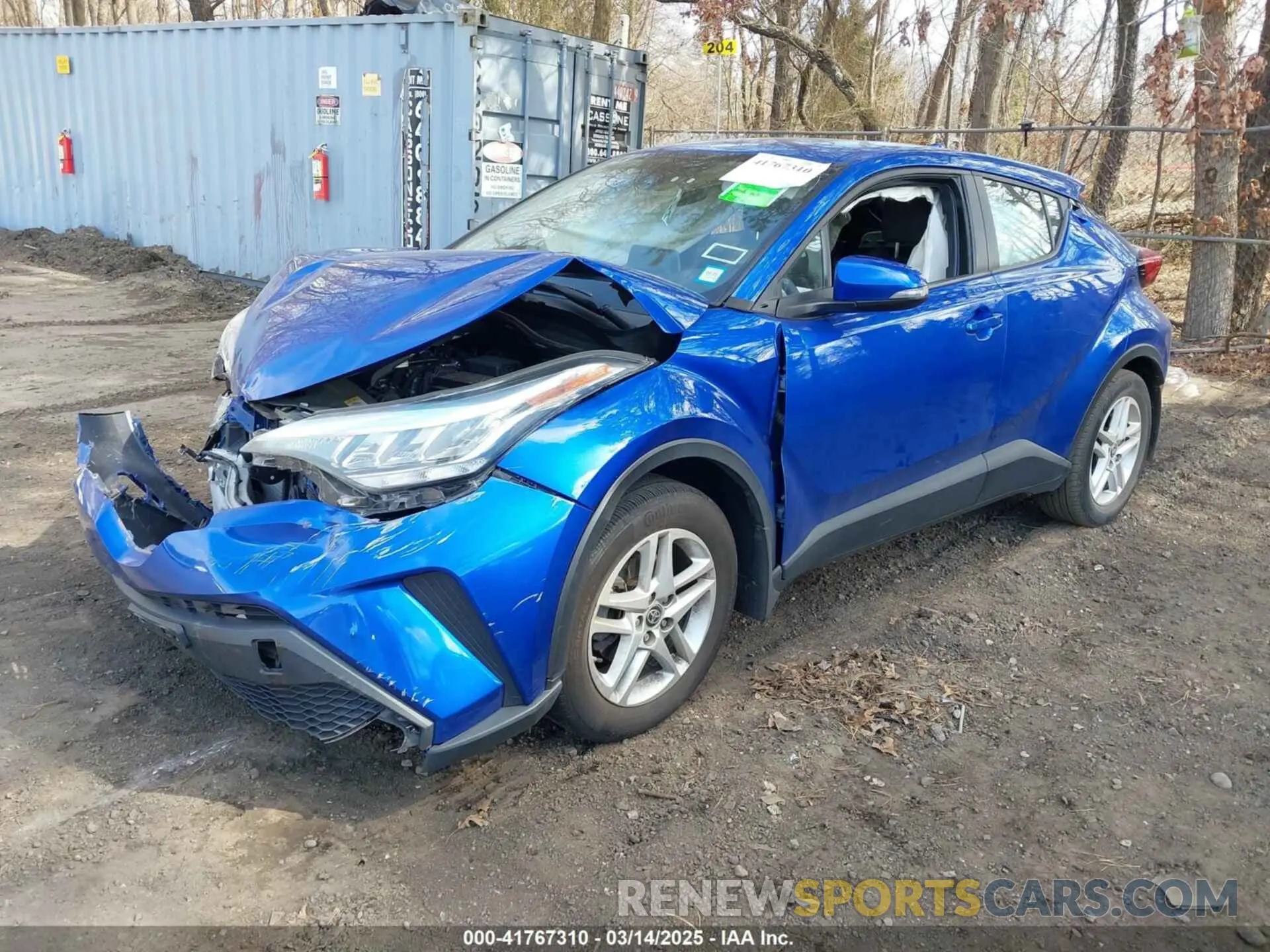 2 Photograph of a damaged car NMTKHMBX1LR108498 TOYOTA C-HR 2020