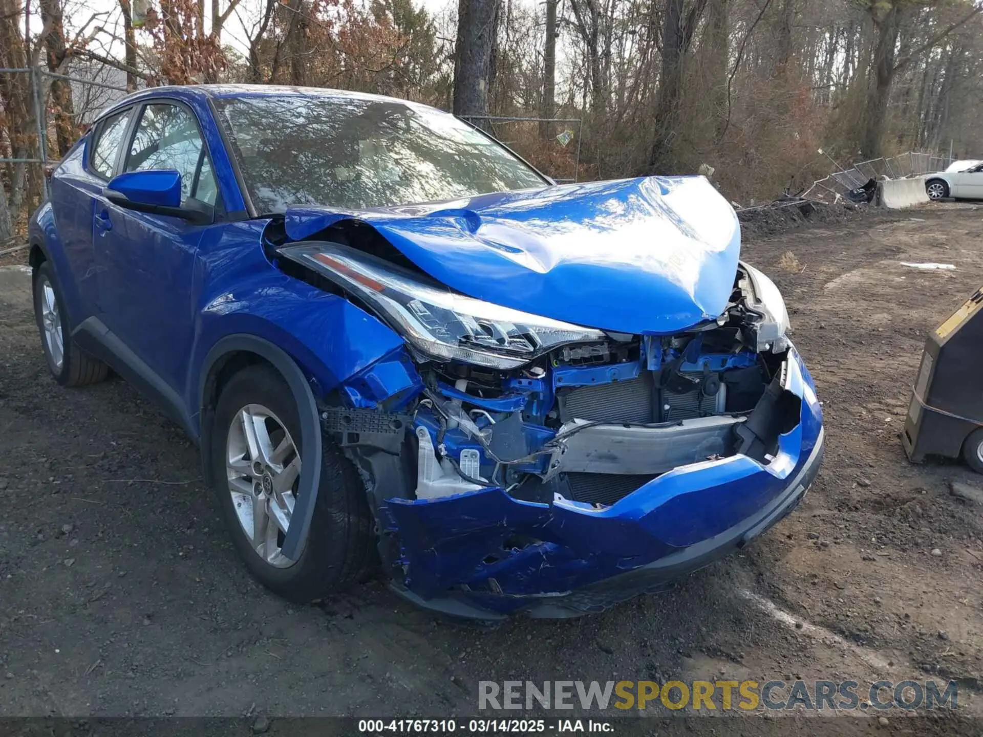 6 Photograph of a damaged car NMTKHMBX1LR108498 TOYOTA C-HR 2020