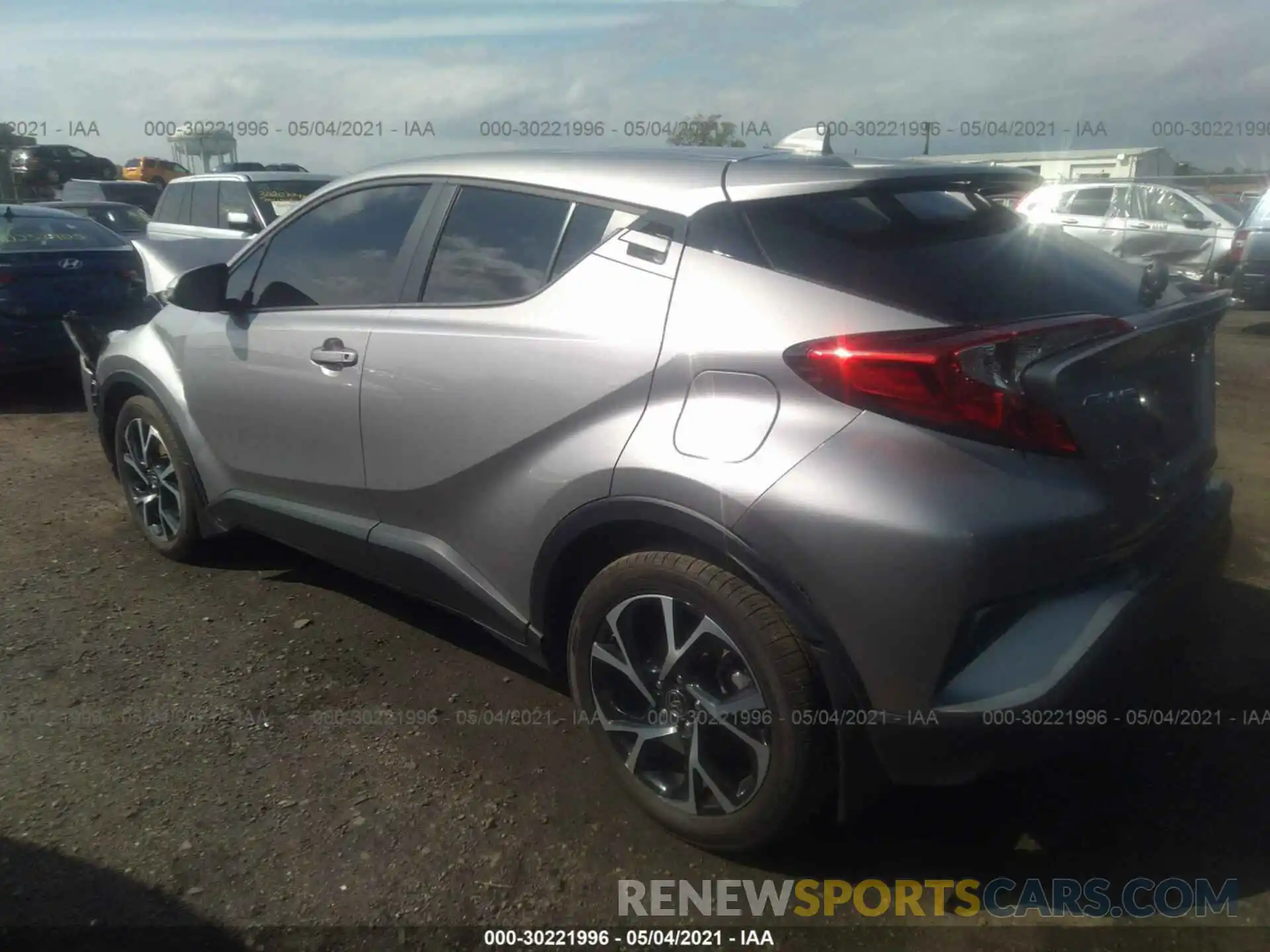 3 Photograph of a damaged car NMTKHMBX1LR110896 TOYOTA C-HR 2020