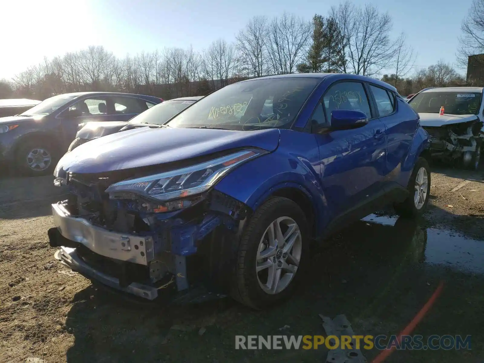 2 Photograph of a damaged car NMTKHMBX1LR112146 TOYOTA C-HR 2020