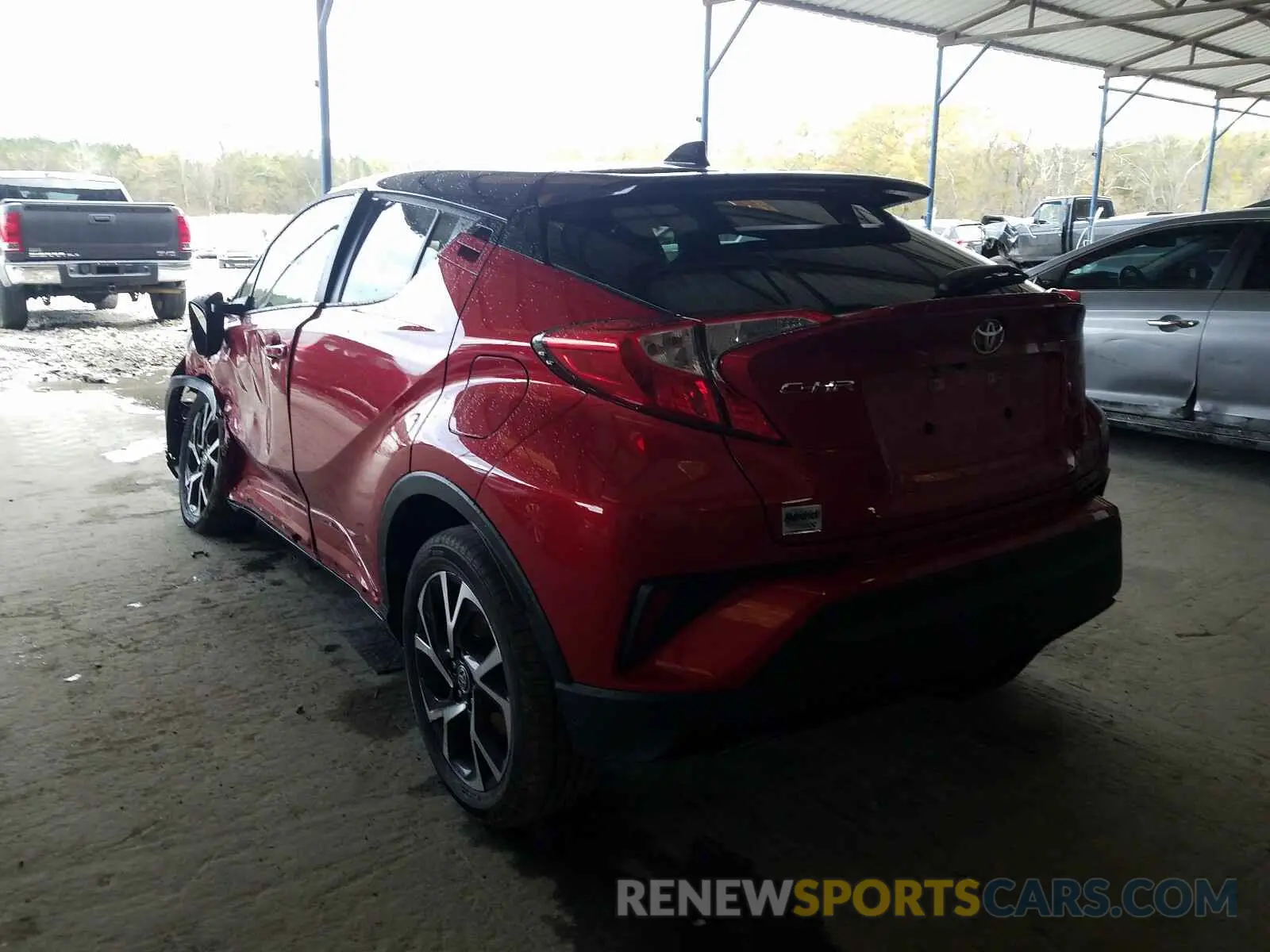 3 Photograph of a damaged car NMTKHMBX1LR112373 TOYOTA C-HR 2020