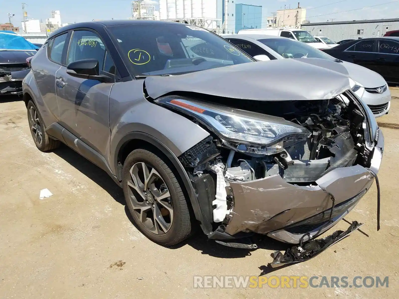 1 Photograph of a damaged car NMTKHMBX1LR116925 TOYOTA C-HR 2020