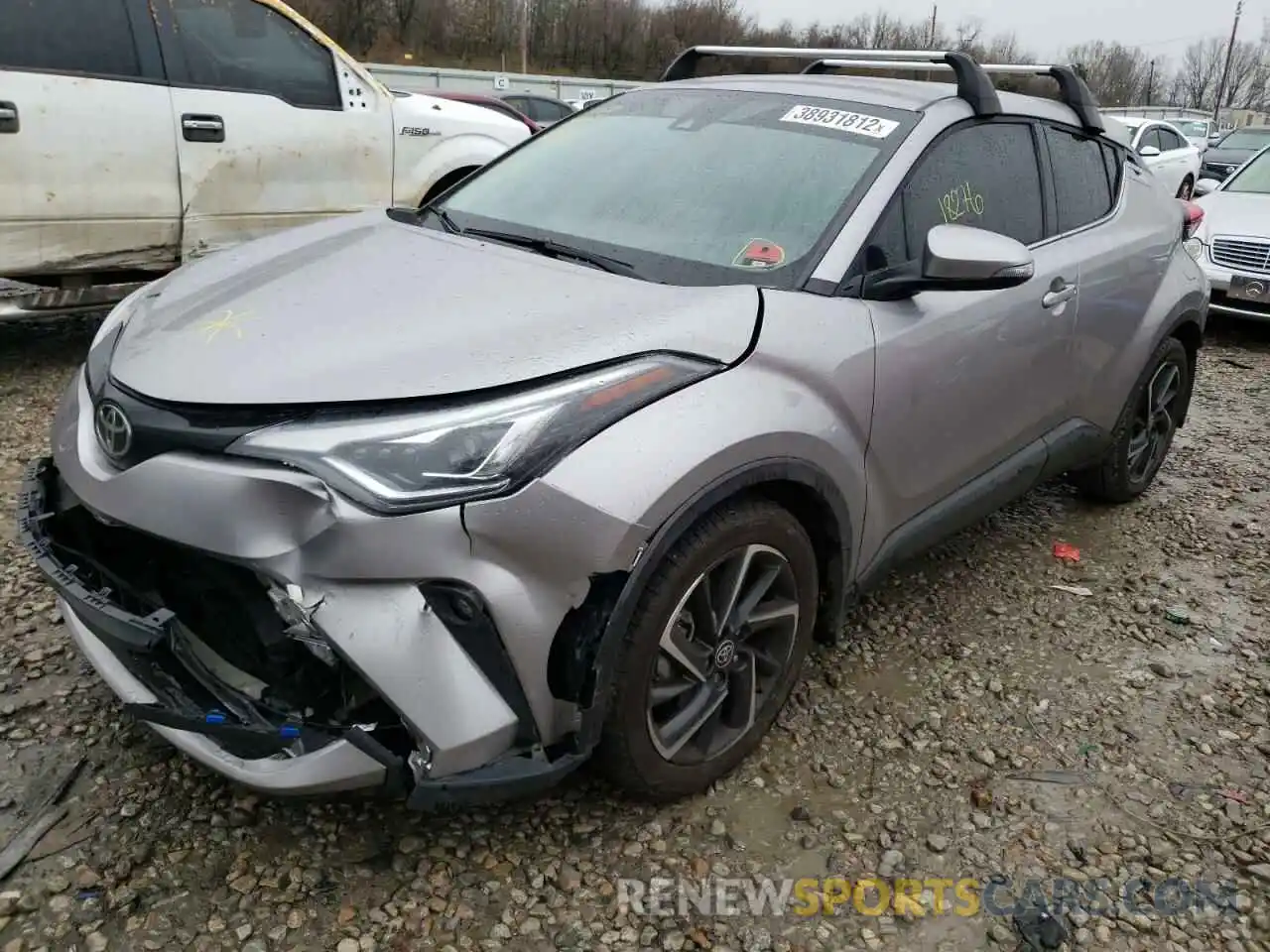 2 Photograph of a damaged car NMTKHMBX1LR117864 TOYOTA C-HR 2020