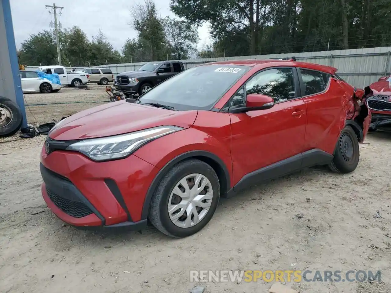 1 Photograph of a damaged car NMTKHMBX1LR118528 TOYOTA C-HR 2020