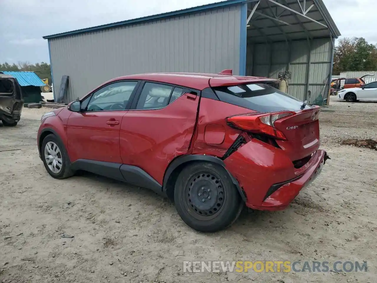 2 Photograph of a damaged car NMTKHMBX1LR118528 TOYOTA C-HR 2020