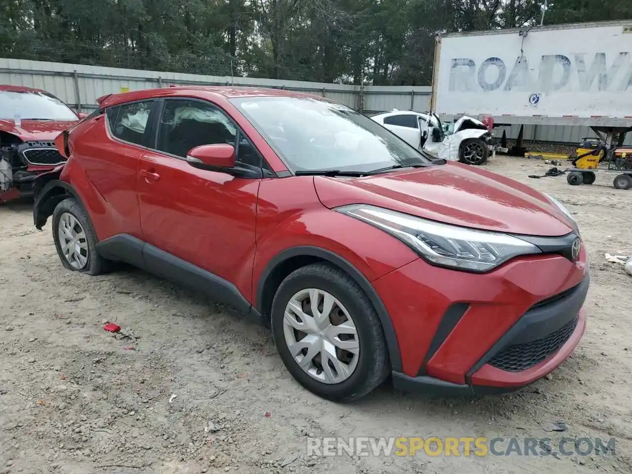 4 Photograph of a damaged car NMTKHMBX1LR118528 TOYOTA C-HR 2020