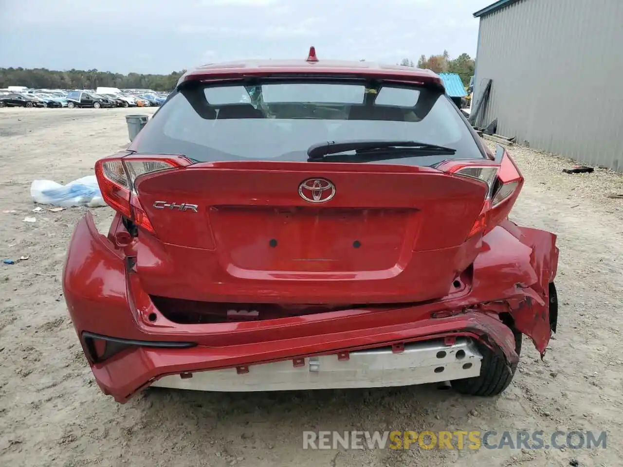 6 Photograph of a damaged car NMTKHMBX1LR118528 TOYOTA C-HR 2020