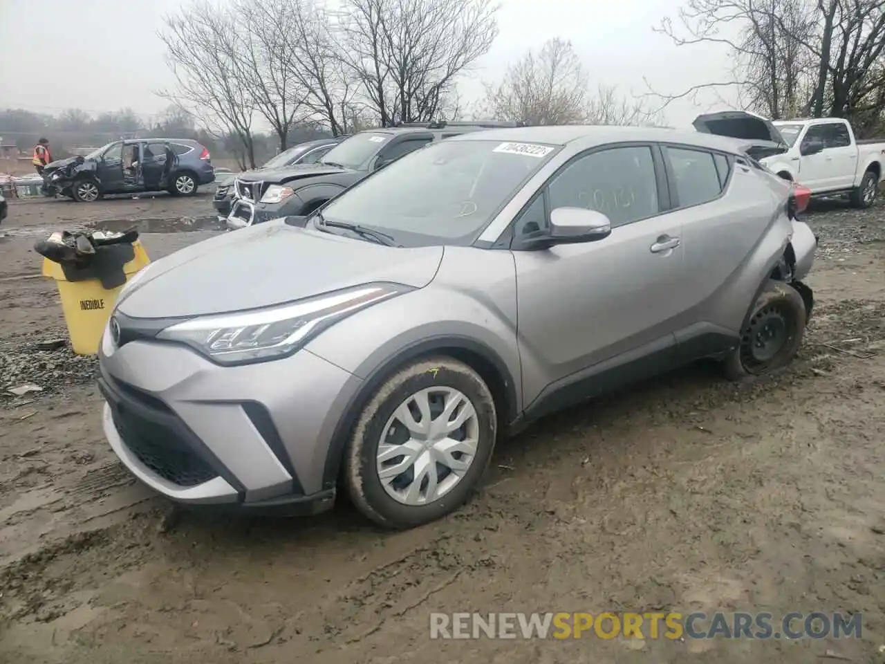 1 Photograph of a damaged car NMTKHMBX2LR104007 TOYOTA C-HR 2020