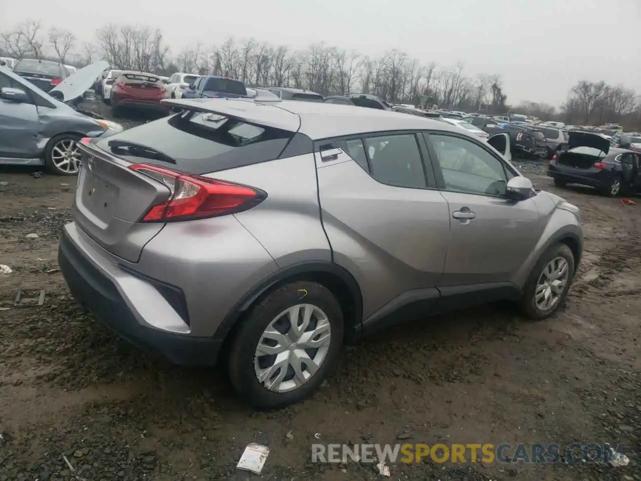 3 Photograph of a damaged car NMTKHMBX2LR104007 TOYOTA C-HR 2020